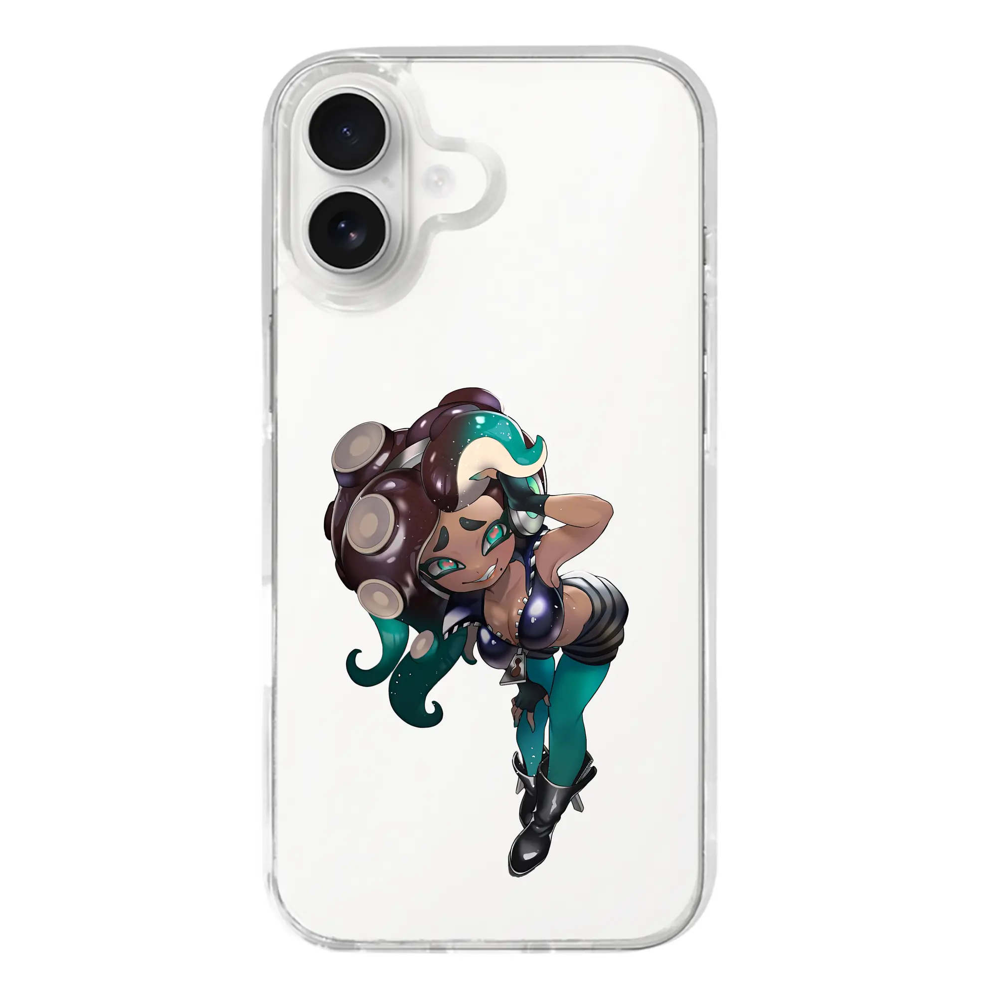 スプラトゥーン グッズ,イイダ - iPhone 17シリーズ 透明スマホケース – 薄型・耐衝撃・精密フィット保護カバー